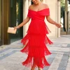Batismos E Comunhões | Vestidos>Feversave Vestido Afrodite Vermelho