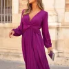 Batismos E Comunhões | Vestidos>Feversave Vestido Amelia Borgonha