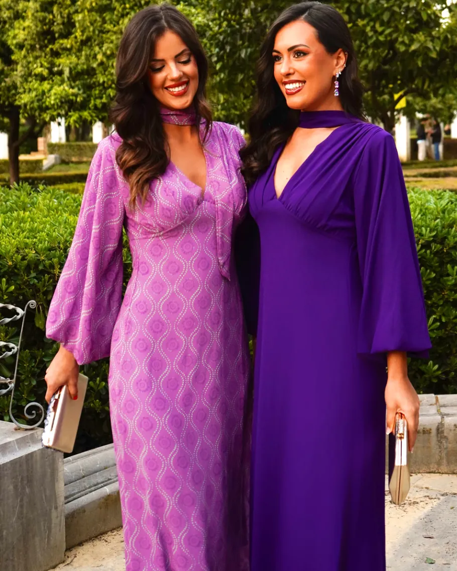 Batismos E Comunhões | Vestidos>Feversave Vestido Carol Mauve