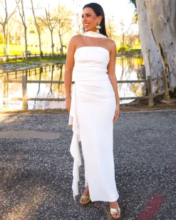 Graduações | Batismos E Comunhões>Feversave Vestido Margot Branco