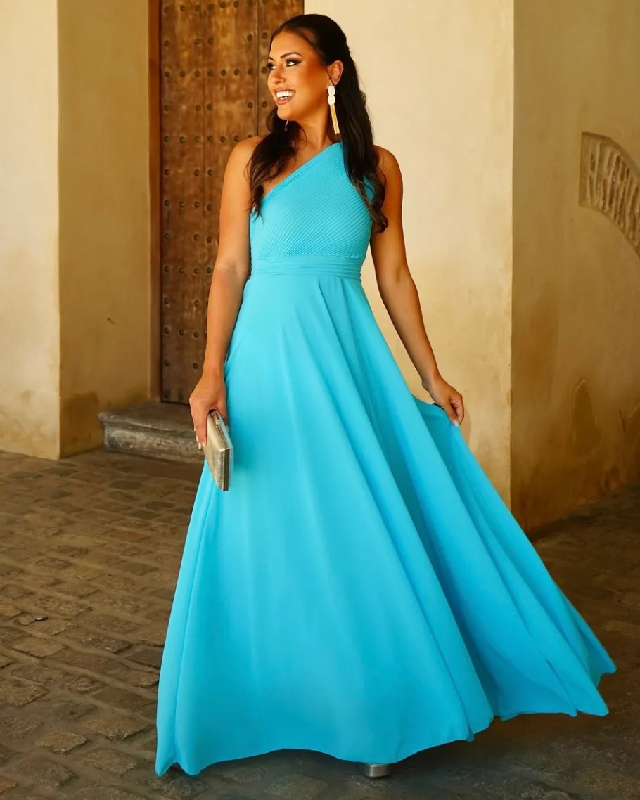Convidado Do Casamento | Vestidos>Feversave Vestido âmbar