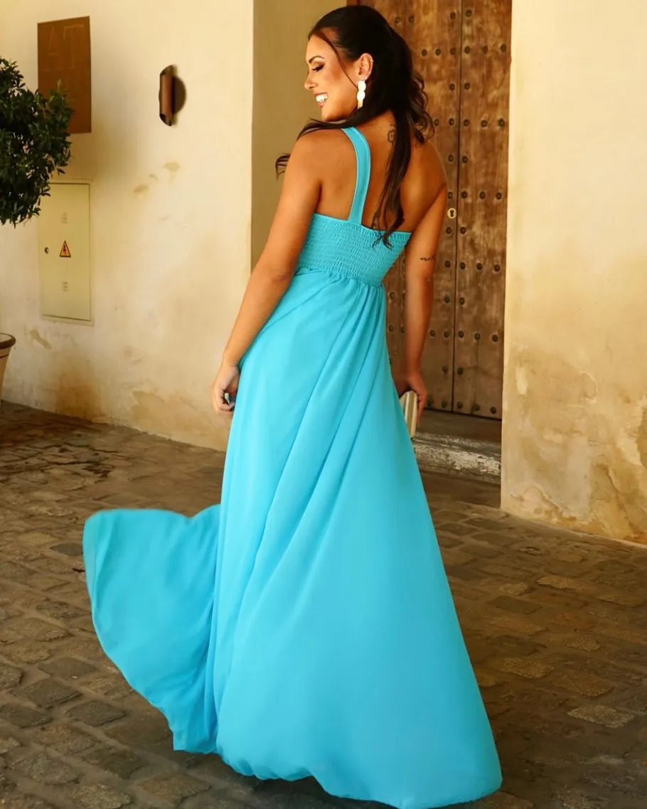 Convidado Do Casamento | Vestidos>Feversave Vestido âmbar