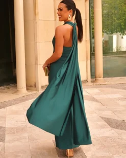 Graduações | Convidado Do Casamento>Feversave Vestido Verde Amore