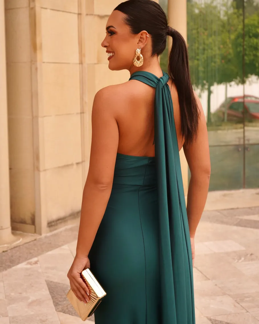 Graduações | Convidado Do Casamento>Feversave Vestido Verde Amore